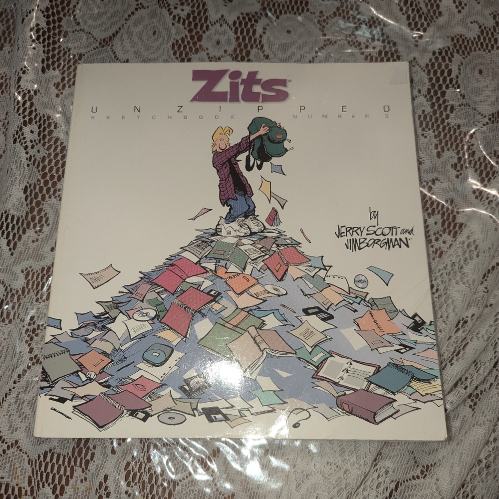 Zits Unzipped Sketchbook Number 5 By Jerry Scott And Jim Borgman